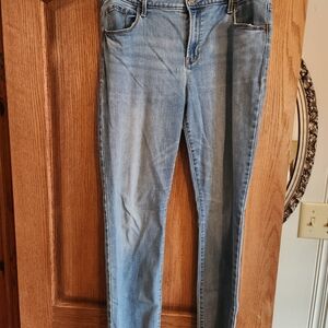 Old Navy Light Blue Straight Leg Jeans